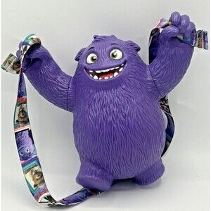 AMC Theaters IF Imaginary Friends Exclusive Popcorn Bucket 10" Purple W/Strap